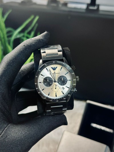 Emporio Armani panda face (Active chronograph)